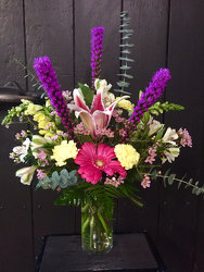 Purple Charm from Faught's Flowers & Gifts, florist in Jonesboro