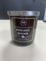 Woodsmoke Bourbon DW Home Candle from Faught's Flowers & Gifts, florist in Jonesboro