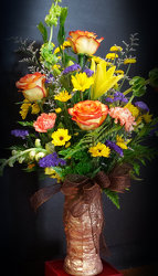 Summertime Blues Bouquet  from Faught's Flowers & Gifts, florist in Jonesboro