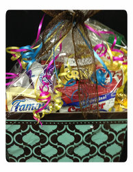 Gift Basket with Asst. Snacks! from Faught's Flowers & Gifts, florist in Jonesboro