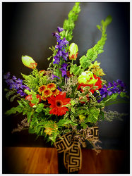 The Bells, Bells , Bells!! Summer Bouquet from Faught's Flowers & Gifts, florist in Jonesboro