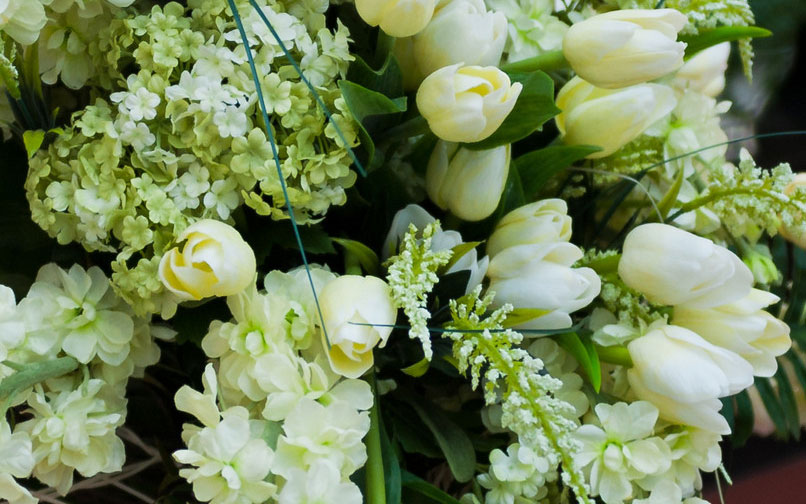 Sympathy Flowers for the Service - Jonesoboro, AR - Faught's Flowers