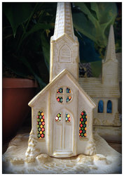 Musical and Lighted House of Worship from Faught's Flowers & Gifts, florist in Jonesboro