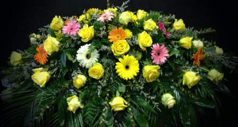 Garden's Glory Sympathy Piece from Faught's Flowers & Gifts, florist in Jonesboro