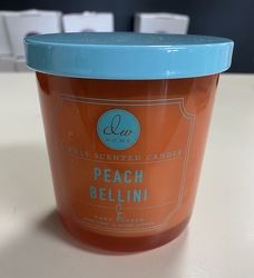 Peach Bellini DW Candle from Faught's Flowers & Gifts, florist in Jonesboro