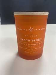 Peach Peony DW Home Candle from Faught's Flowers & Gifts, florist in Jonesboro